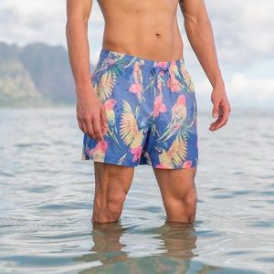 CHUBBIES SWIM TRUNKS The Pajaros 7" (Stretch)